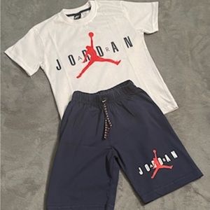 Jordan boy short set for toddler just in time for the summer size 4/5 to 10/11